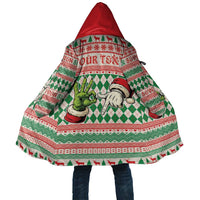 Six Seven Meme Personalized Cloak Funny Green Hand Christmas - Wonder Print Shop