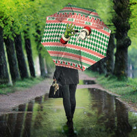 Six Seven Meme Umbrella Funny Green Hand Christmas - Wonder Print Shop