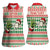 Six Seven Meme Personalized Women Sleeveless Polo Shirt Funny Green Hand Christmas - Wonder Print Shop