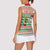 Six Seven Meme Personalized Women Sleeveless Polo Shirt Funny Green Hand Christmas - Wonder Print Shop