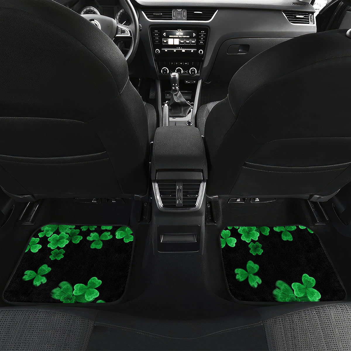 Kiss Me Im Irish St Patricks Day Car Mats LT9 - Wonder Print Shop