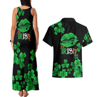 Kiss Me Im Irish St Patricks Day Couples Matching Tank Maxi Dress and Hawaiian Shirt LT9 - Wonder Print Shop