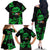 Kiss Me Im Irish St Patricks Day Family Matching Off Shoulder Long Sleeve Dress and Hawaiian Shirt - Wonder Print Shop
