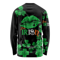 Kiss Me Im Irish St Patricks Day Long Sleeve Shirt - Wonder Print Shop