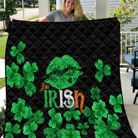Kiss Me Im Irish St Patricks Day Quilt - Wonder Print Shop