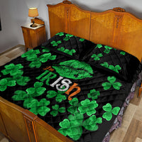 Kiss Me Im Irish St Patricks Day Quilt Bed Set - Wonder Print Shop