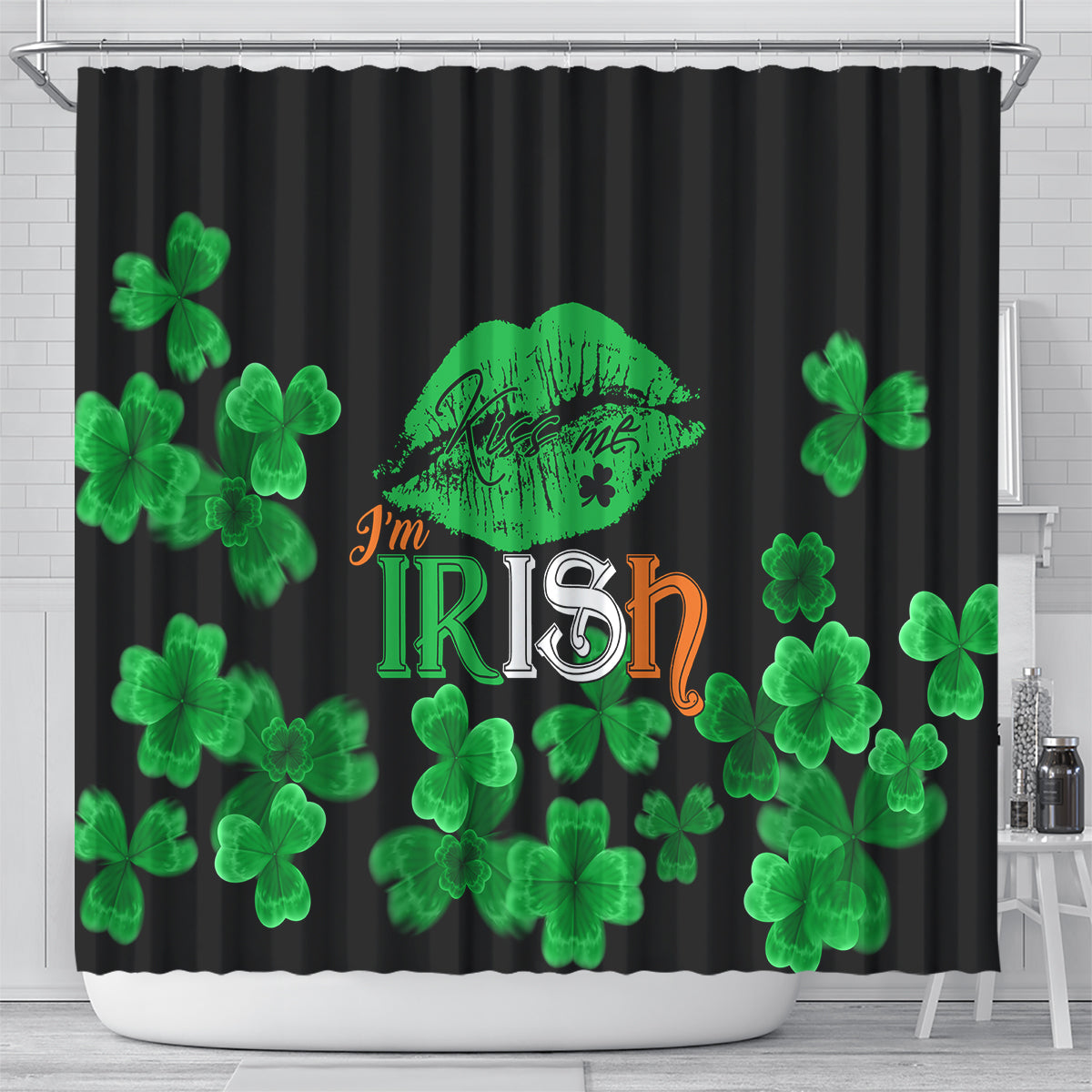 kiss-me-im-irish-st-patricks-day-shower-curtain