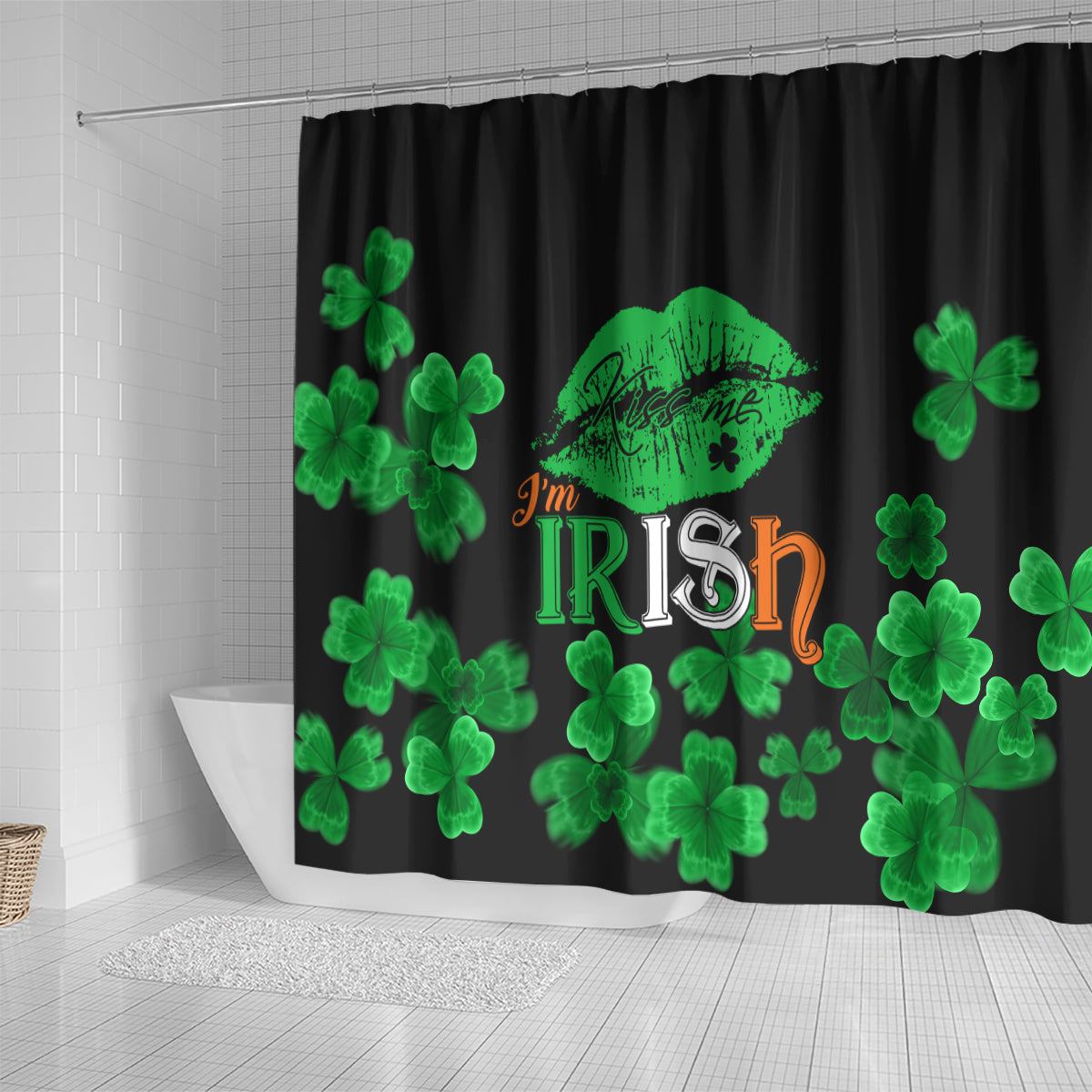 kiss-me-im-irish-st-patricks-day-shower-curtain