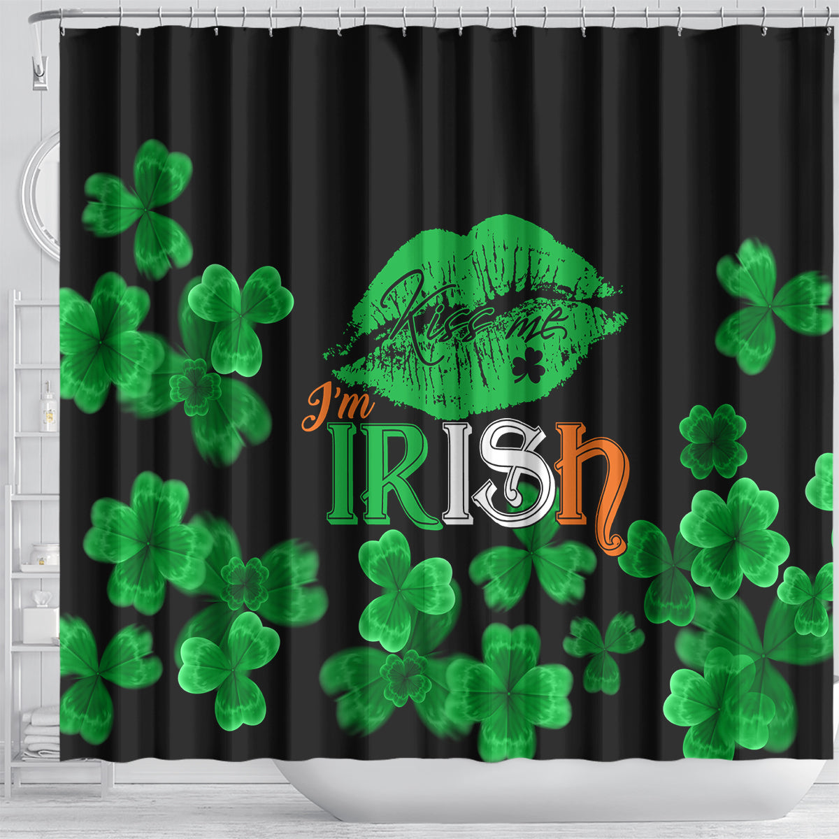 kiss-me-im-irish-st-patricks-day-shower-curtain