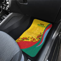Grenada Independence Day Car Mats Bougainvillea Flowers Flag Style LT9 - Wonder Print Shop