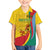 Grenada Independence Day Family Matching Tank Maxi Dress and Hawaiian Shirt Bougainvillea Flowers Flag Style - Wonder Print Shop
