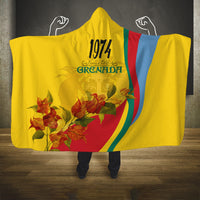 grenada-independence-day-hooded-blanket-bougainvillea-flowers-flag-style