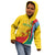 Grenada Independence Day Kid Hoodie Bougainvillea Flowers Flag Style - Wonder Print Shop