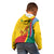 Grenada Independence Day Kid Hoodie Bougainvillea Flowers Flag Style - Wonder Print Shop