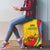 Grenada Independence Day Luggage Cover Bougainvillea Flowers Flag Style - Wonder Print Shop