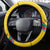Grenada Independence Day Steering Wheel Cover Bougainvillea Flowers Flag Style - Wonder Print Shop