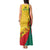 Grenada Independence Day Tank Maxi Dress Bougainvillea Flowers Flag Style - Wonder Print Shop