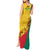 Grenada Independence Day Tank Maxi Dress Bougainvillea Flowers Flag Style - Wonder Print Shop