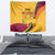 Sri Lanka National Day Tapestry The Lion Passant With Ketayam Wood Art - Wonder Print Shop