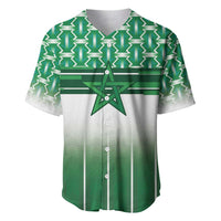 World Football Morocco Custom Baseball Jersey 1994 Away Retro Green Jersey - Wonder Print Shop