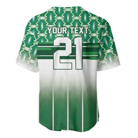 World Football Morocco Custom Baseball Jersey 1994 Away Retro Green Jersey - Wonder Print Shop