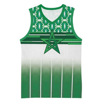 World Football Morocco Custom Basketball Jersey 1994 Away Retro Green Jersey - Wonder Print Shop