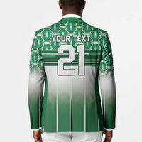 World Football Morocco Custom Blazer 1994 Away Retro Green Jersey - Wonder Print Shop