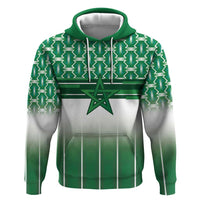 World Football Morocco Custom Hoodie 1994 Away Retro Green Jersey - Wonder Print Shop