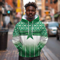 World Football Morocco Custom Hoodie 1994 Away Retro Green Jersey - Wonder Print Shop