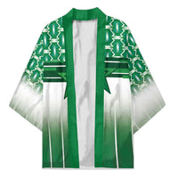 World Football Morocco Custom Kimono 1994 Away Retro Green Jersey - Wonder Print Shop