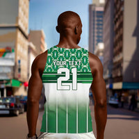 World Football Morocco Custom Men Tank Top 1994 Away Retro Green Jersey - Wonder Print Shop