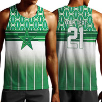 World Football Morocco Custom Men Tank Top 1994 Away Retro Green Jersey - Wonder Print Shop