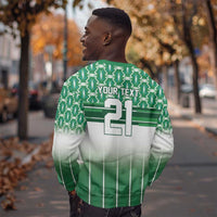 World Football Morocco Custom Sweatshirt 1994 Away Retro Green Jersey - Wonder Print Shop