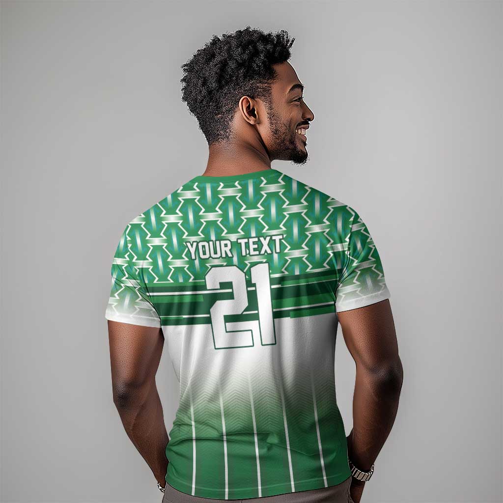 World Football Morocco Custom T shirt 1994 Away Retro Green Jersey - Wonder Print Shop