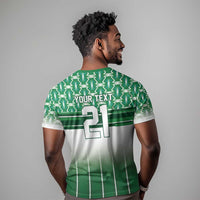 World Football Morocco Custom T shirt 1994 Away Retro Green Jersey - Wonder Print Shop