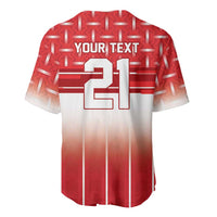 World Football Morocco Custom Baseball Jersey 1994 Away Retro Red Jersey - Wonder Print Shop