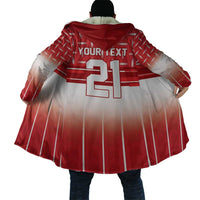 World Football Morocco Custom Cloak 1994 Away Retro Red Jersey - Wonder Print Shop