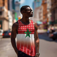 World Football Morocco Custom Men Tank Top 1994 Away Retro Red Jersey - Wonder Print Shop