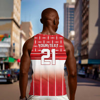 World Football Morocco Custom Men Tank Top 1994 Away Retro Red Jersey - Wonder Print Shop