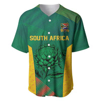 World Football 2026 South Africa Custom Baseball Jersey Tradional Protea Kente Pattern - Wonder Print Shop