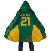 World Football 2026 South Africa Custom Cloak Tradional Protea Kente Pattern - Wonder Print Shop