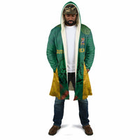 World Football 2026 South Africa Custom Cloak Tradional Protea Kente Pattern - Wonder Print Shop