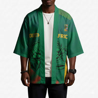 World Football 2026 South Africa Custom Kimono Tradional Protea Kente Pattern - Wonder Print Shop