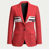 World Football 2026 Tunisia Custom Blazer Traditional Islamic Motif - Wonder Print Shop