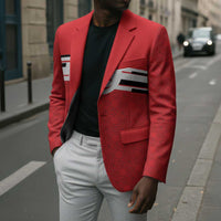 World Football 2026 Tunisia Custom Blazer Traditional Islamic Motif - Wonder Print Shop