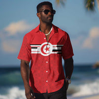 World Football 2026 Tunisia Custom Hawaiian Shirt Traditional Islamic Motif - Wonder Print Shop