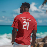 World Football 2026 Tunisia Custom Hawaiian Shirt Traditional Islamic Motif - Wonder Print Shop