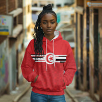 World Football 2026 Tunisia Custom Hoodie Traditional Islamic Motif - Wonder Print Shop