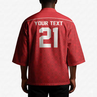 World Football 2026 Tunisia Custom Kimono Traditional Islamic Motif - Wonder Print Shop