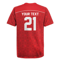 World Football 2026 Tunisia Custom Rugby Jersey Traditional Islamic Motif - Wonder Print Shop